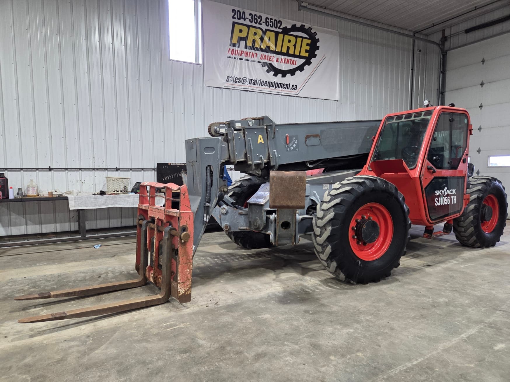 2016 Skyjack SJ1056 TH Rough Terrain Telehandler w/ Forks