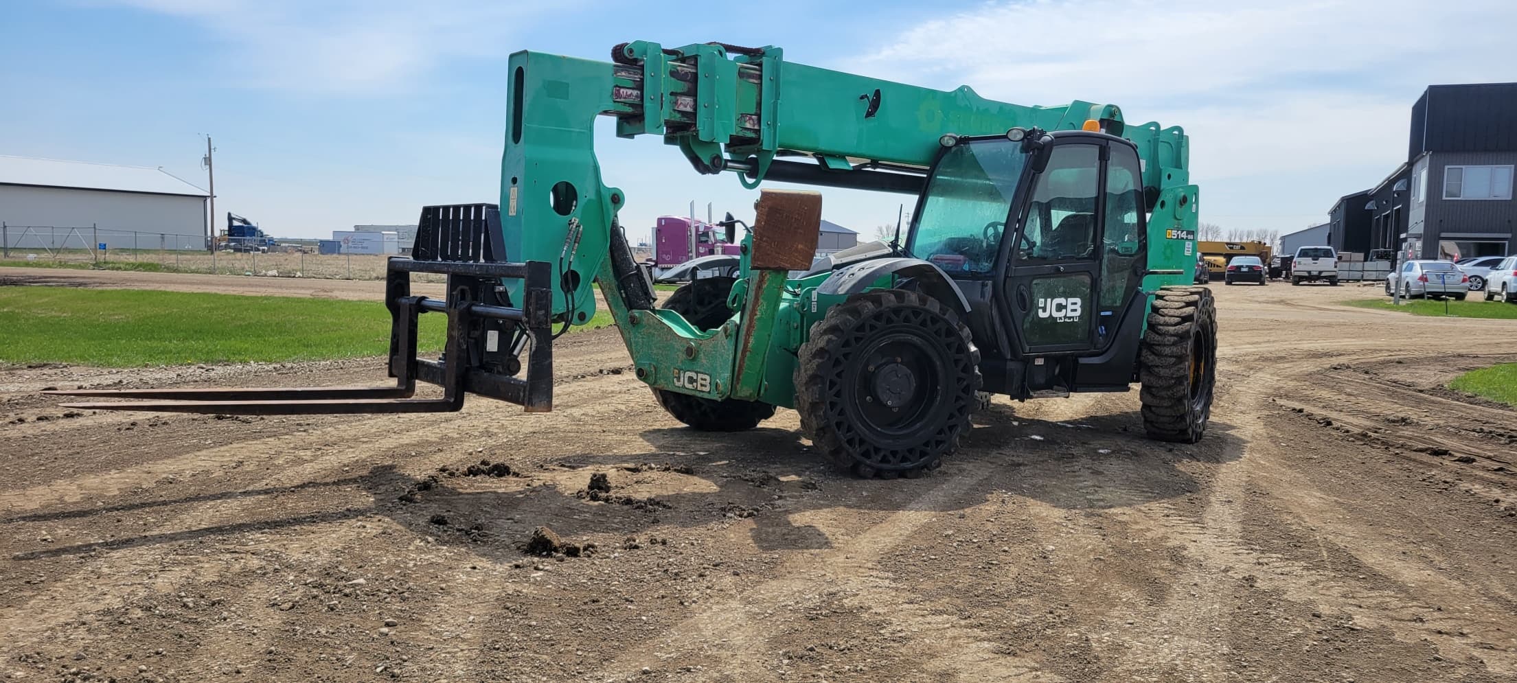 2018 JCB 514-56 Loadall Telehandler w/ Forks