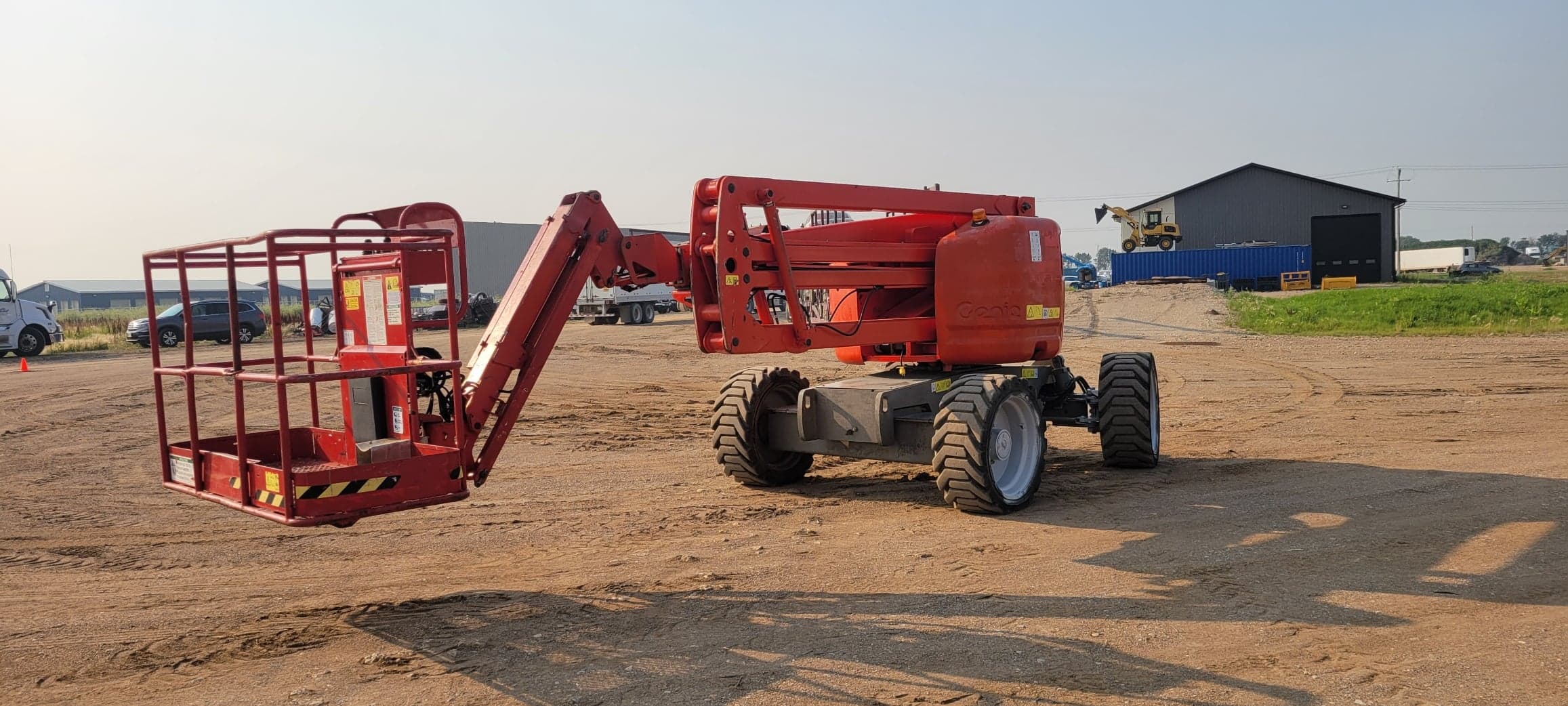 2012 Genie Z-45/25 Diesel Articulating Boom Lift — Orange, 4WD