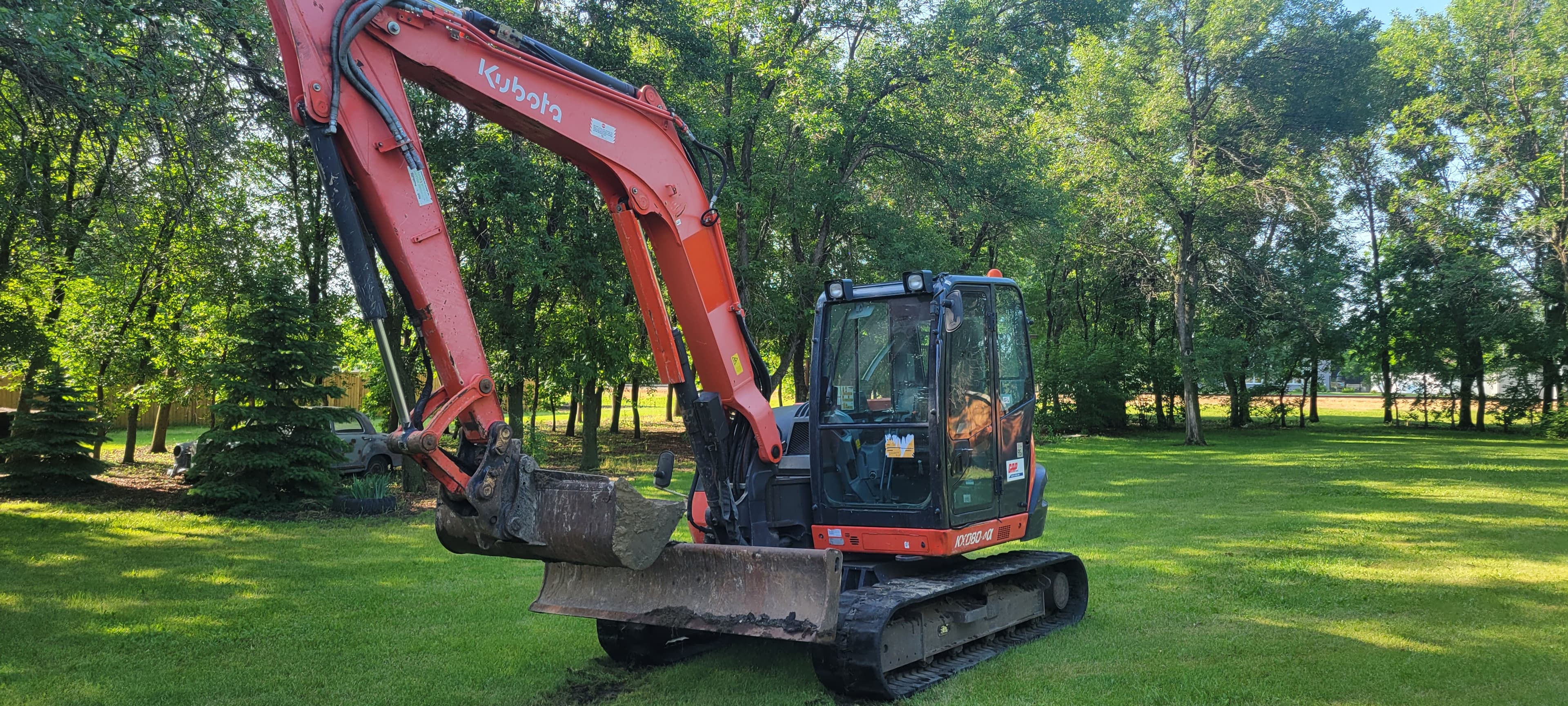 2019 Kubota KX080-4 Excavator