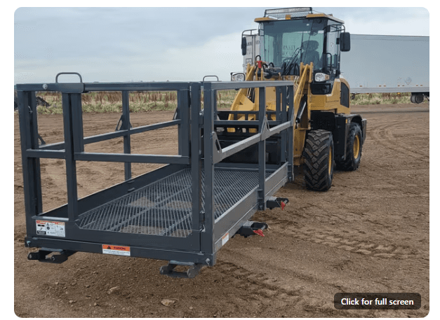 2026 Industrial Work Platform — Man Basket