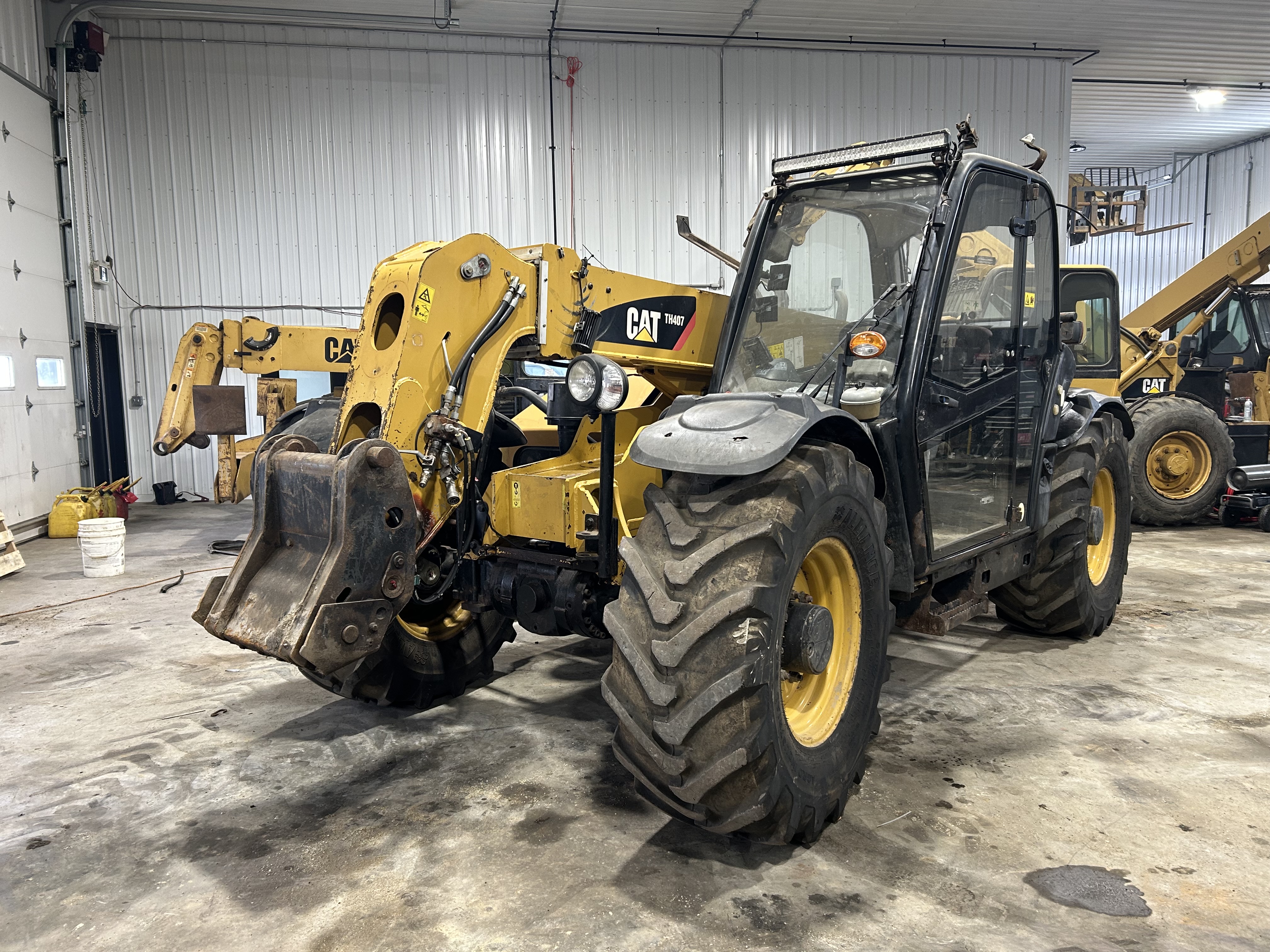 2009 Caterpillar TH407AG Telehandler For Sale w/ Forks | Prairie ...