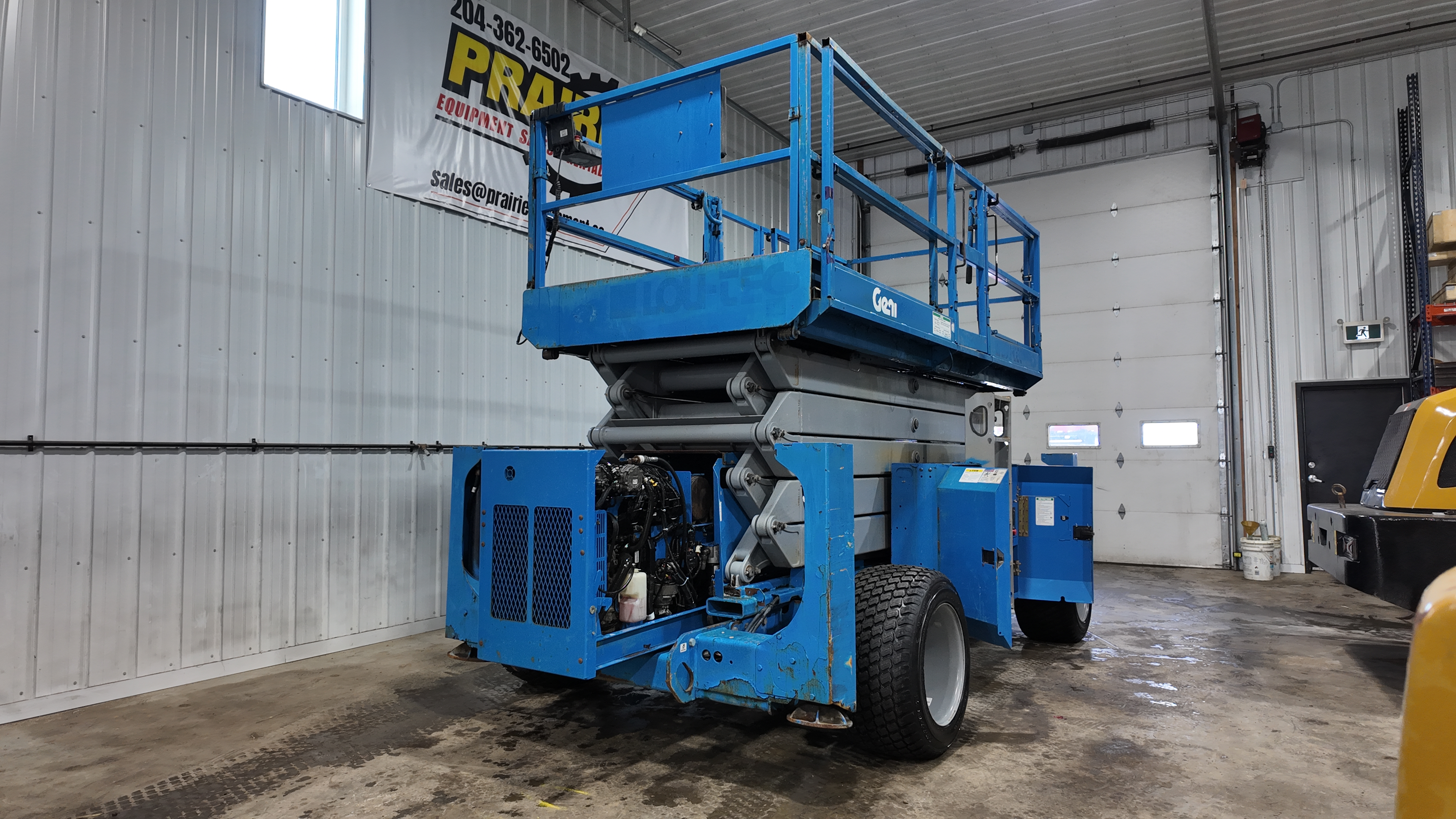 2014 Genie GS-5390 Gas Scissor Lift For Sale | Prairie Equipment ...